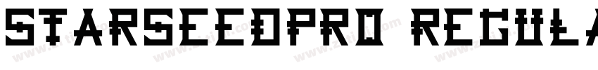 StarseedPro Regular字体转换